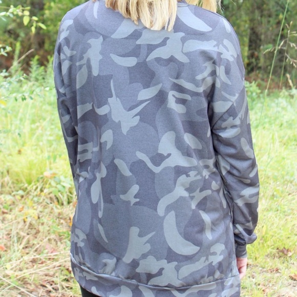 ❄️WOMEN'S URBAN CAMO LONG SLEEVE TOP - Picture 3 of 4